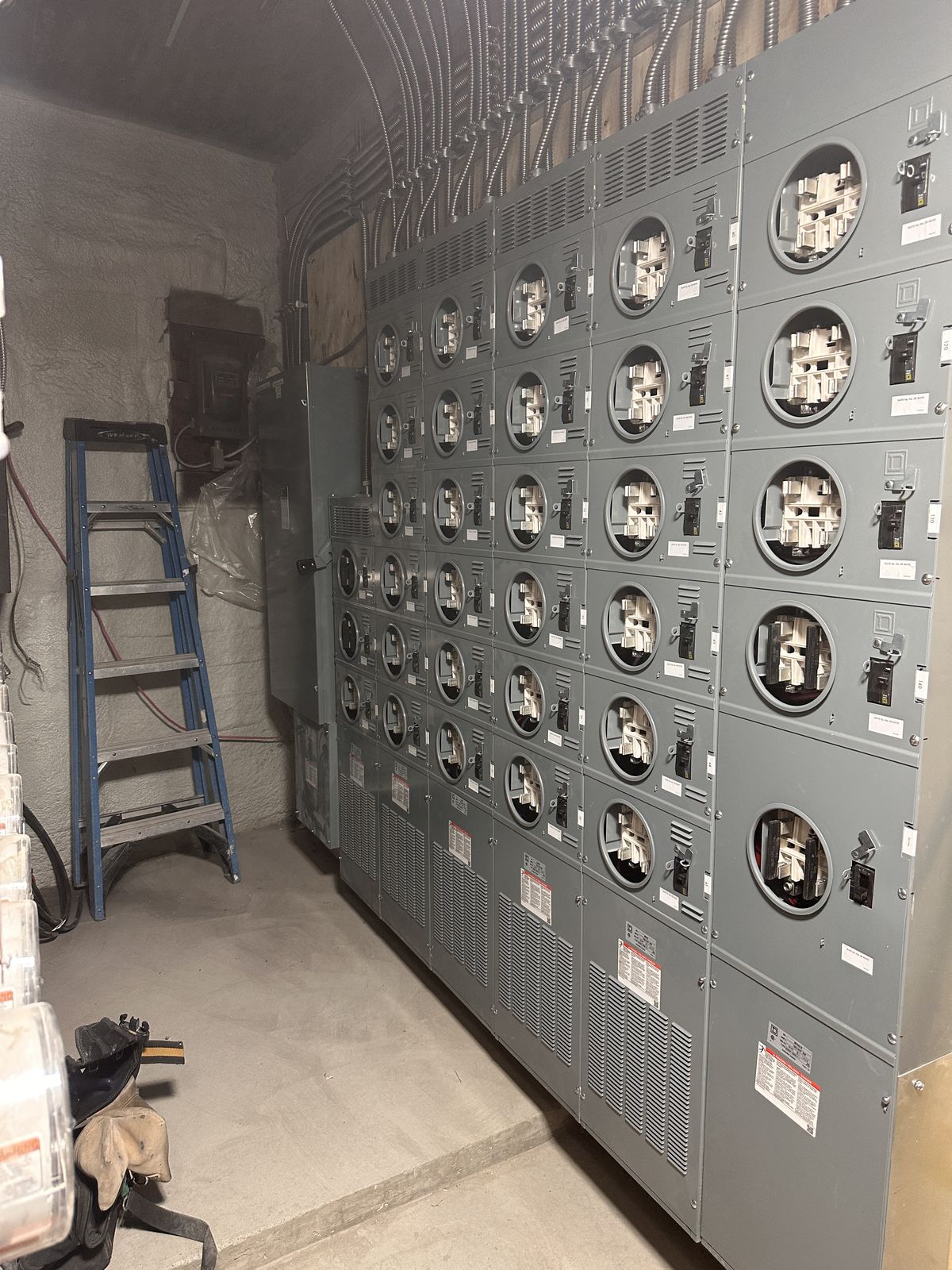 Installation de la nouvelle banque de compteurs